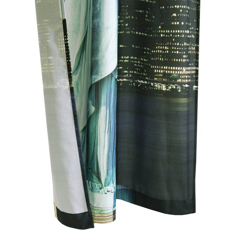 Habitat Photo Real Digital Panoramic Print Curtain Panel Pair