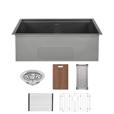 Swiss Madison SM-KU800 Tourner 30" Undermount Single Basin Stainless