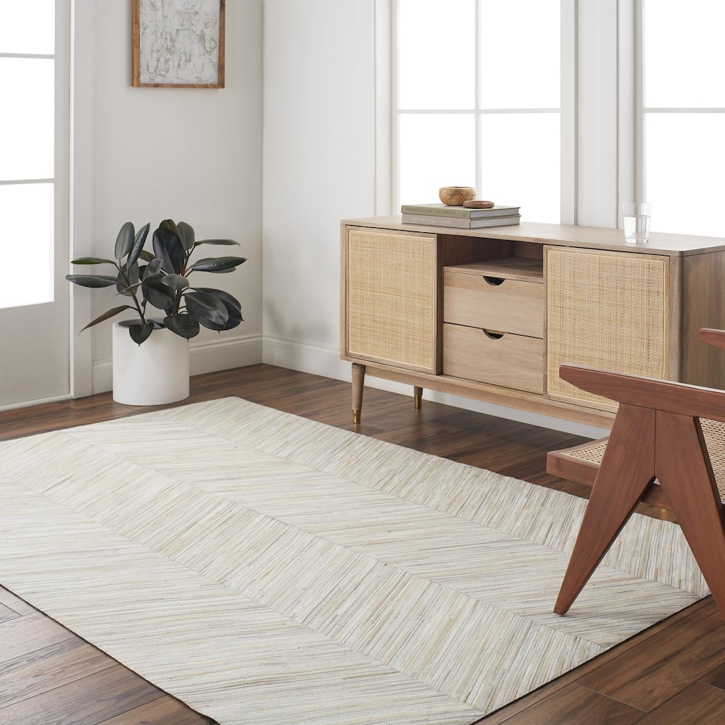 Roque Hide/Leather Area Rug