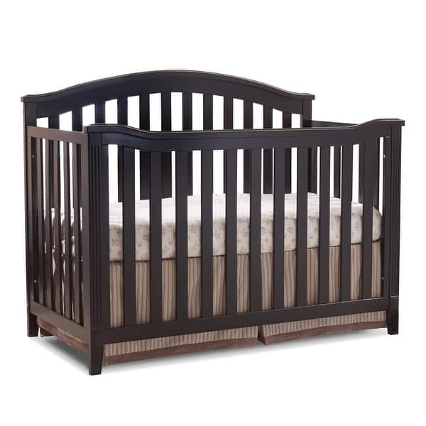 slide 2 of 15, Sorelle Furniture Berkley Crib - N/A Brown