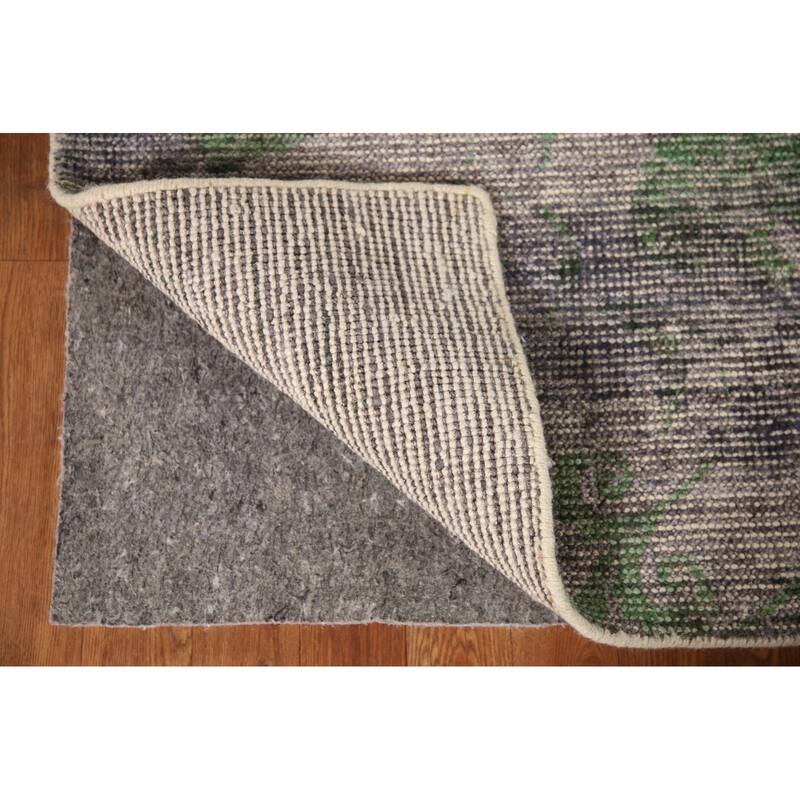 Modern Indian Abstract Rug Handmade Wool Carpet - 8'0"x 9'9"