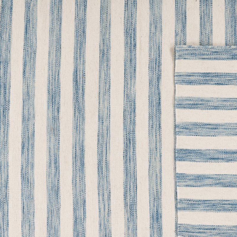 SAFAVIEH Dhurries Aiva Hand-knotted Stripe Area Rug