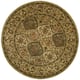 SAFAVIEH Handmade Antiquity Philomena Traditional Oriental Wool Rug - 3'6" x 3'6" Round - Beige