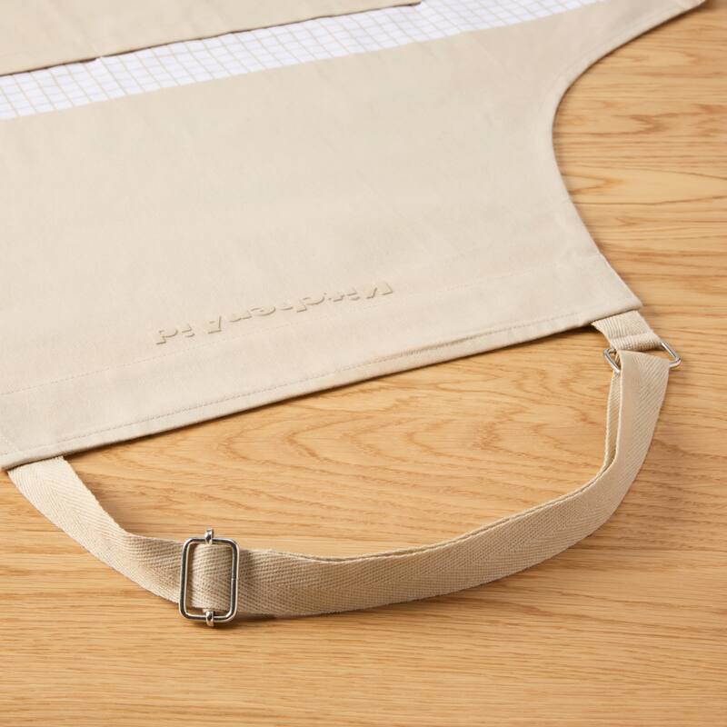 KITCHENAID Gourmet Series Gridlines Big Chef Apron, Water & Stain Resistant