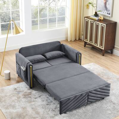 Luxury 3-in-1 Convertible Sleeper Sofa Bed Couch