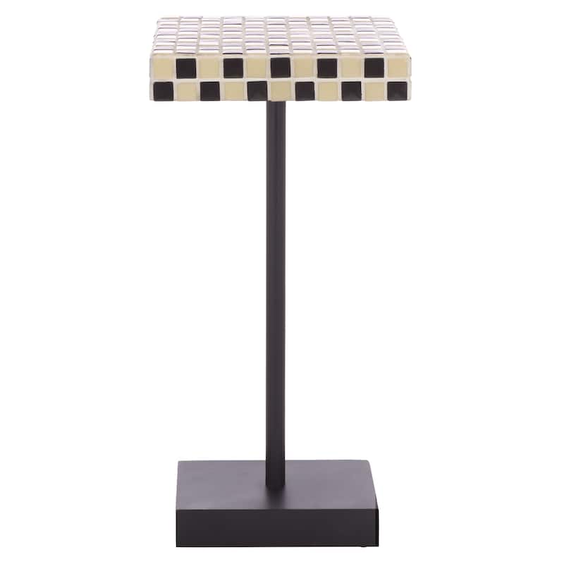 SAFAVIEH Home Satomi Accent Table - 13"W x 13"D x 25"H