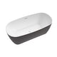 preview thumbnail 2 of 17, London Freestanding Acrylic Soaking Bathtub