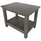 preview thumbnail 60 of 85, Vineyard HIPS Outdoor Folding Eco-Friendly All Weather Seashell Adirondack Chairs (12-Piece Conversation Set)