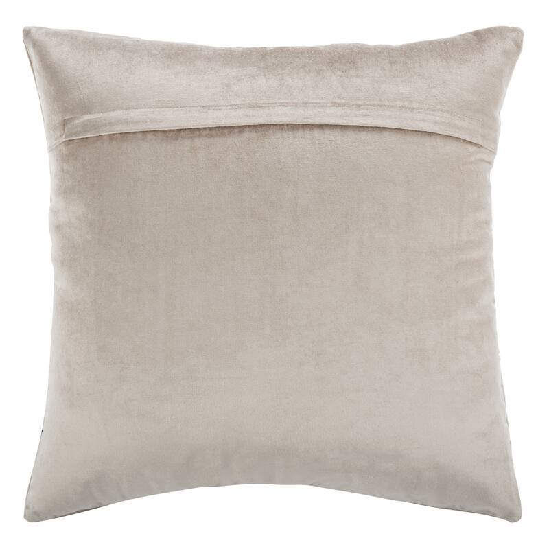 SAFAVIEH Ceciel Darling Boho Sequin Beige/ Gold 20-inch Decorative Pillow