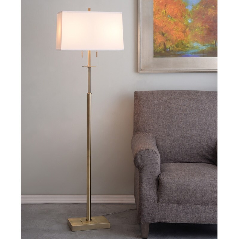 Luica Antique Brass Floor Lamp