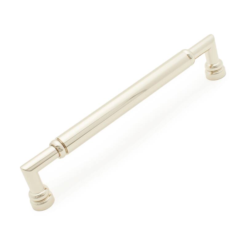 RK International Cylinder 12 Inch Center to Center Appliance Pull - Polished Nickel