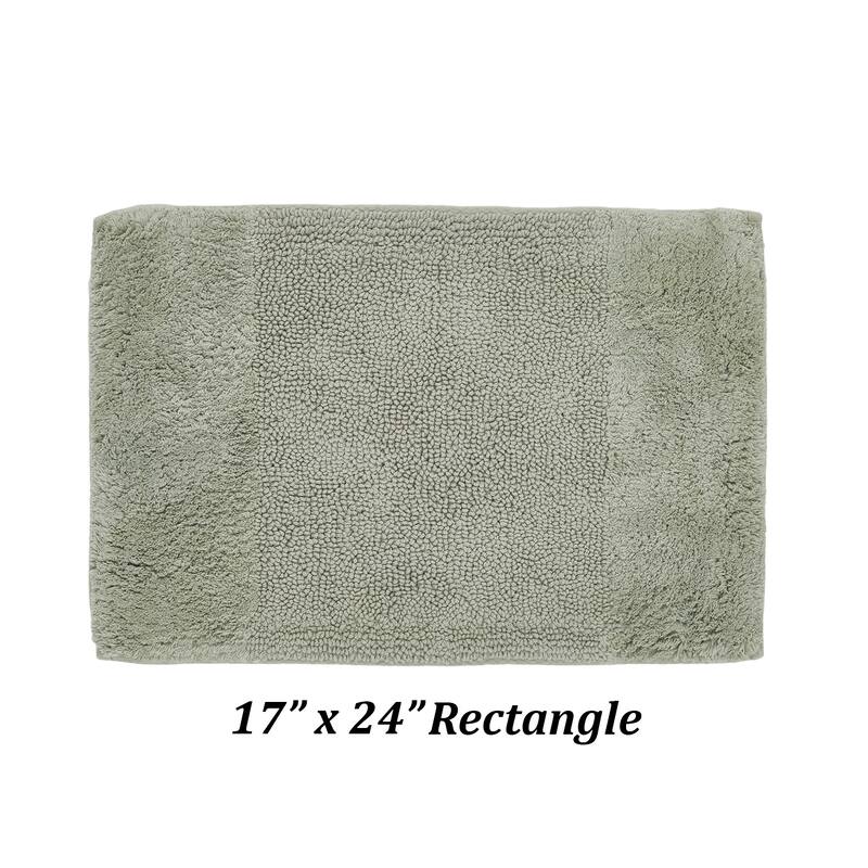 Better Trends Bath Rug 100% Cotton Water Absorbent Tufted Bathroom Rugs for Shower, Sink Mats Machine Wash Granada Collection