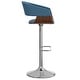 preview thumbnail 31 of 43, WYNDENHALL Calinda Mid Century Modern 33 inch Adjustable Swivel Bar Stool