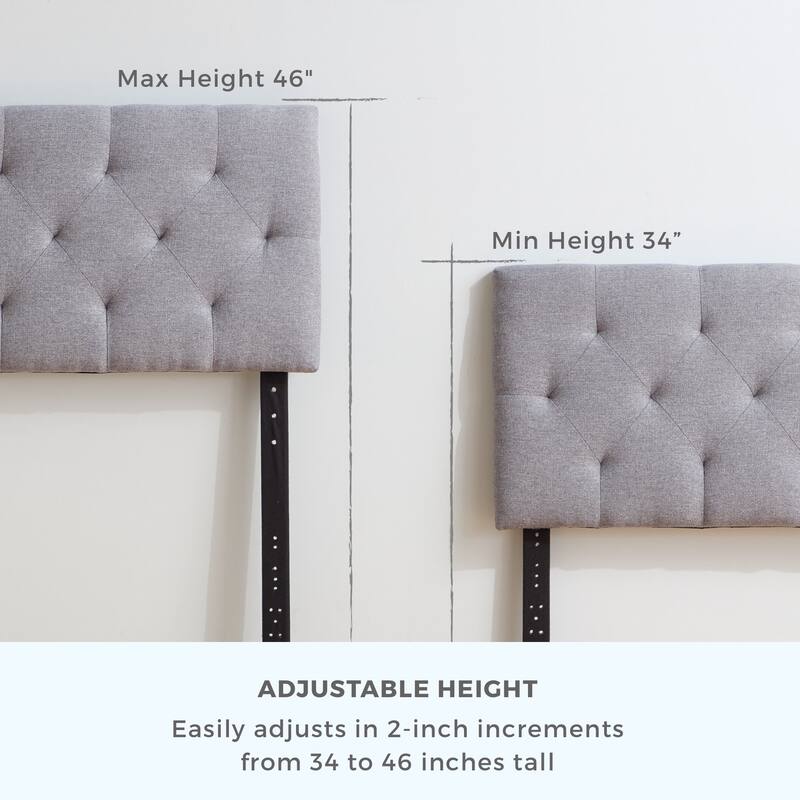 Brookside Kaylee Adjustable Upholstered Headboard