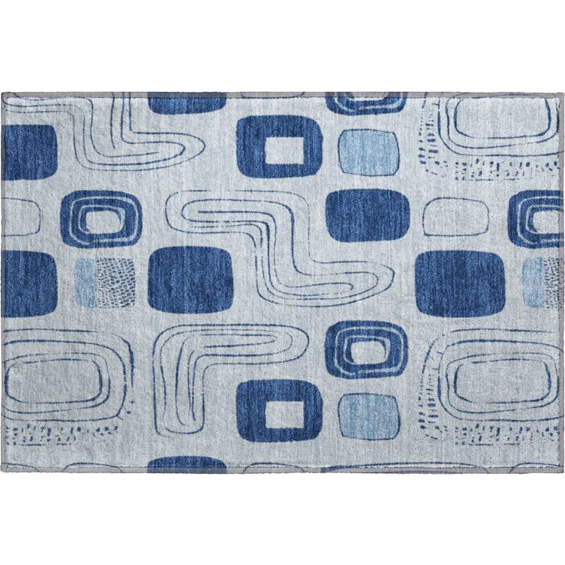 Premium Washable Super Soft Contemporary Elements Mayfield Rug