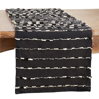 Table Runner With Stripe Design - 16"x72"
