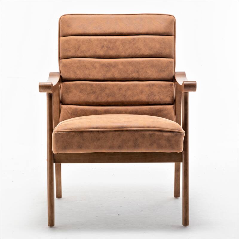 US Pride Furniture Mid Century Modern Open-Framed Armchair