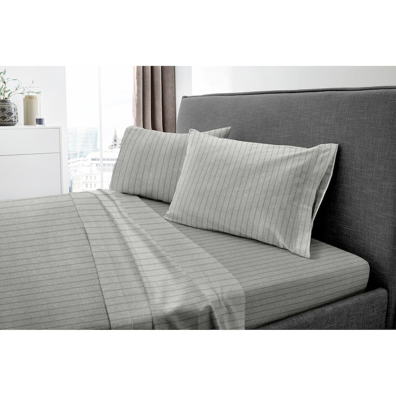 Dormisette Luxury German Flannel 6-ounce Bed Sheet Set