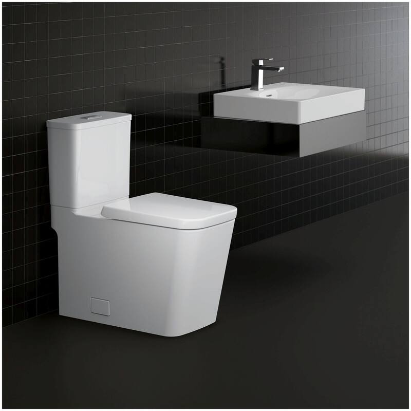 Grohe 39 661 Eurocube 1 / 1.28 GPF Dual Flush Two Piece Elongated