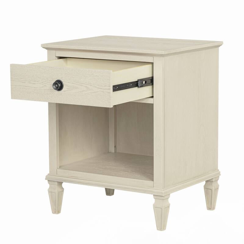 Victoria Nightstand Antique Cream
