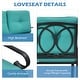 preview thumbnail 38 of 38, Costway 2PCS Patio Loveseat Bench Table Furniture Set Cushioned Chair