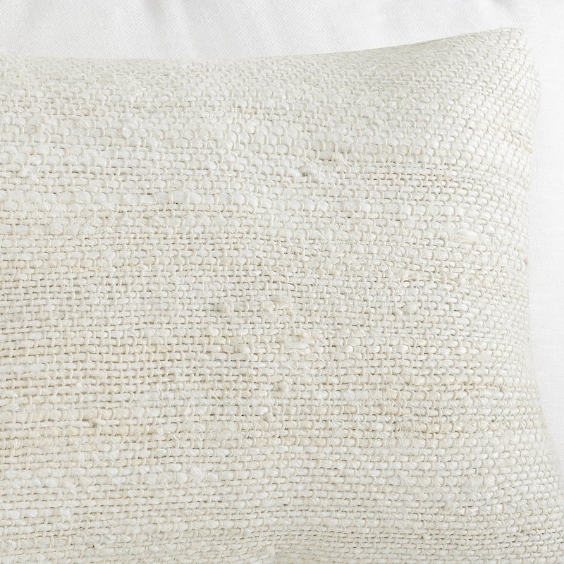 Villa by Classic Home Halter Handcrafted Jute Throw Pillow