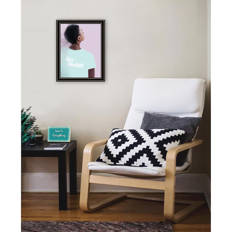 TrendyDecor4U "Joy Seeker - Look for the Good" Framed Print Wall Art