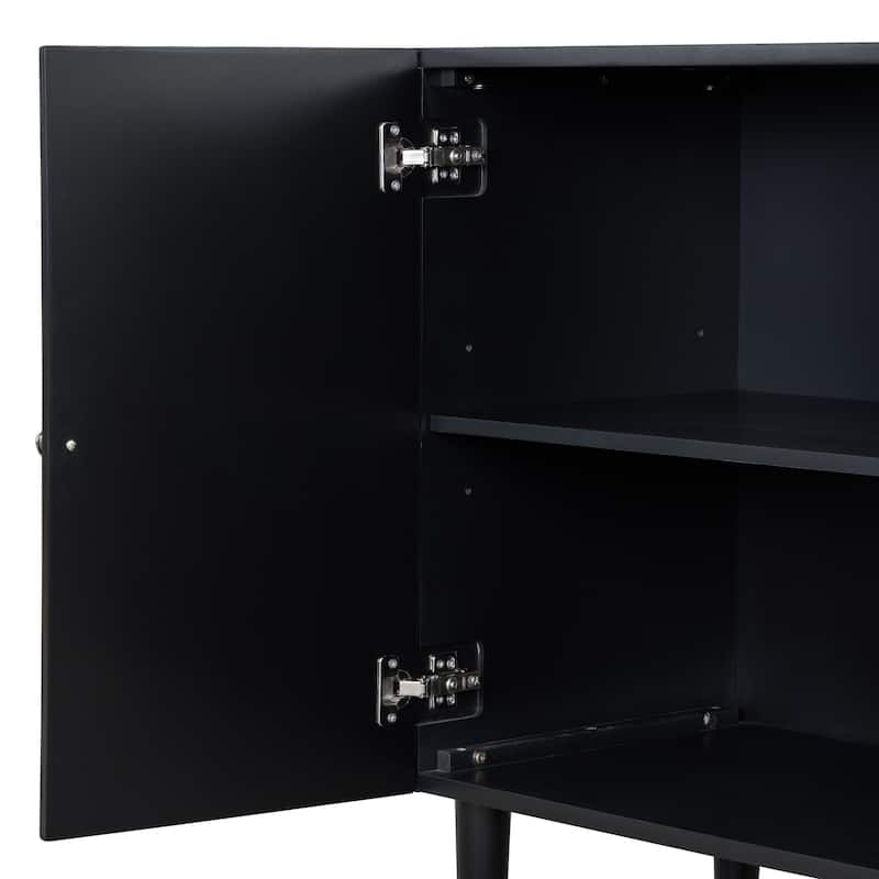 4-doors Sideboard with Adjustable shelf