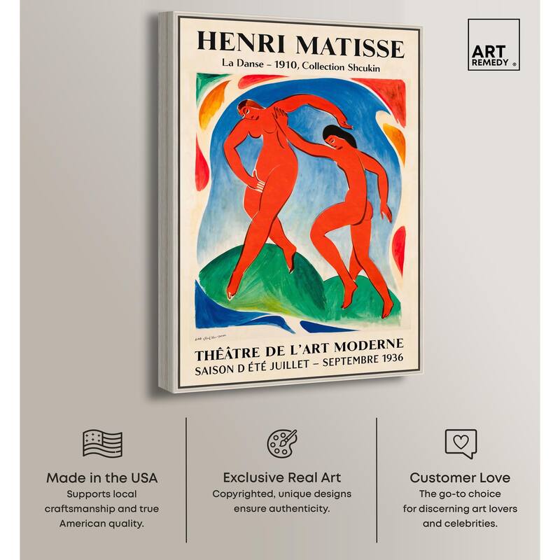 Dance by Henri Matisse Canvas by Art Remedy