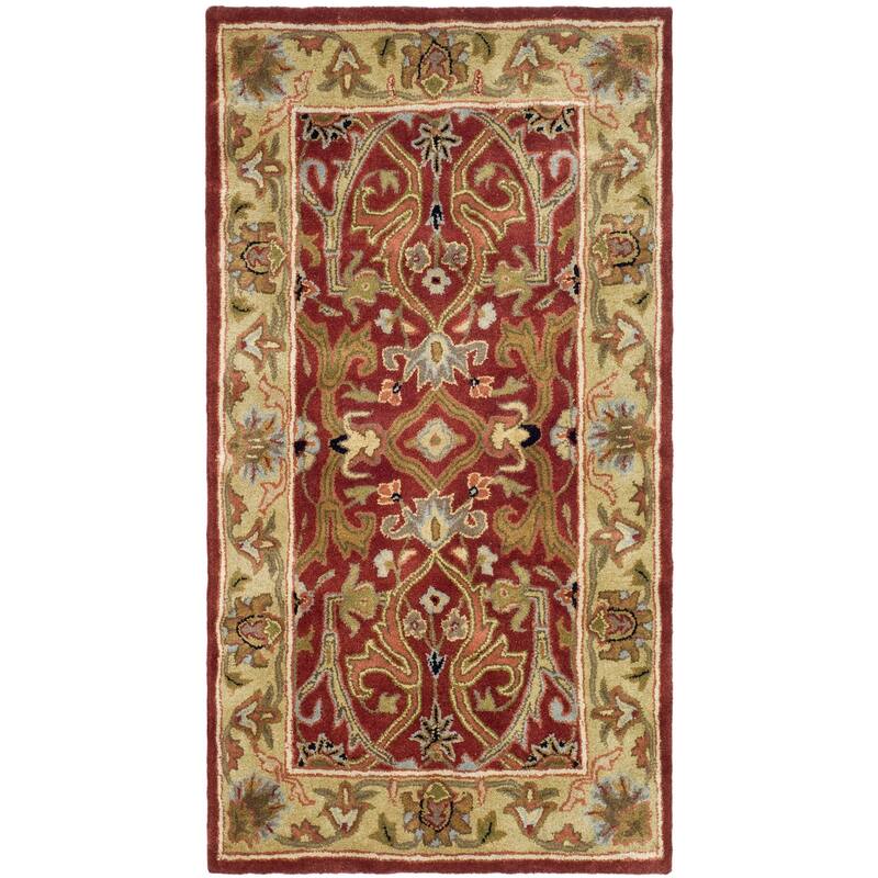 SAFAVIEH Handmade Heritage Abc Traditional Oriental Wool Rug