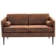 preview thumbnail 5 of 17, Modern Sofa With Pillow, Two-Seater Chair with Solid wood legs