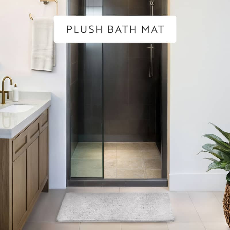 Becky Cameron Ultra Soft Plush 34" x 21" Bath Mat