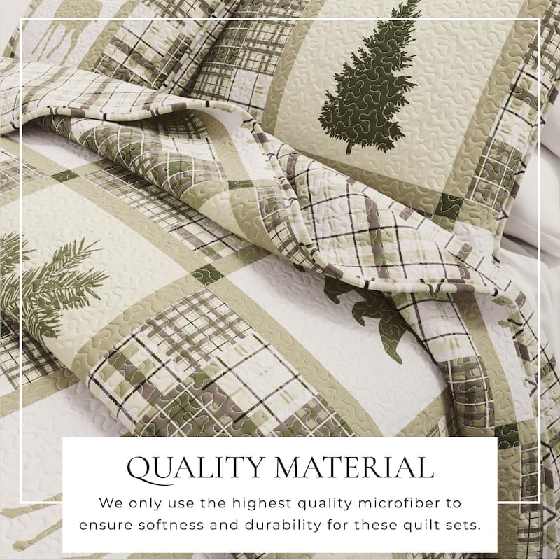 Linery & Co. Rustic Lodge All-Season Quilt Set