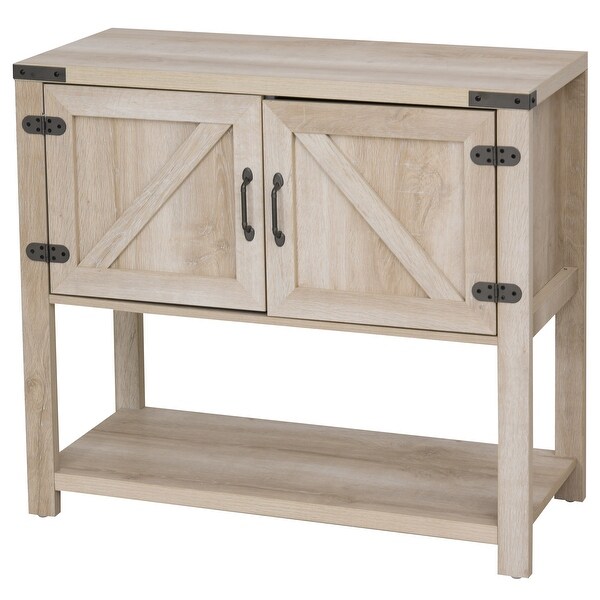 2Door Free Standing Storage with Bottom Shelf, Kitchen