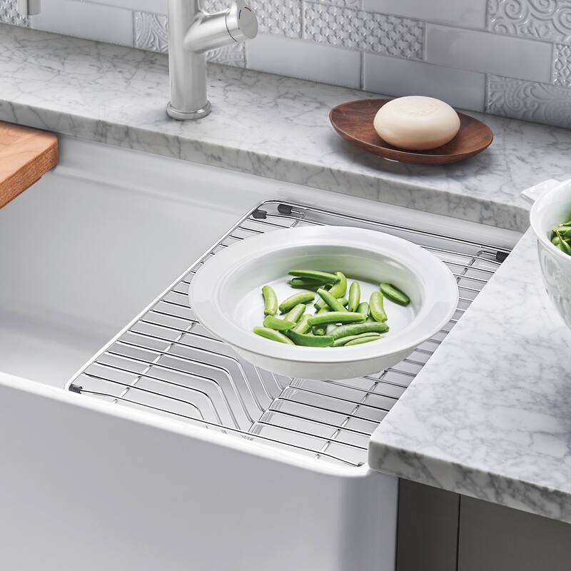 Blanco 17-in x 12-in Stainless Steel 2-in Sink Grid