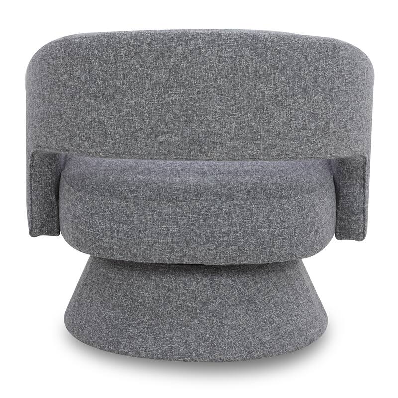 Spruce & Spring Jamie Swivel Fabric Accent Chair