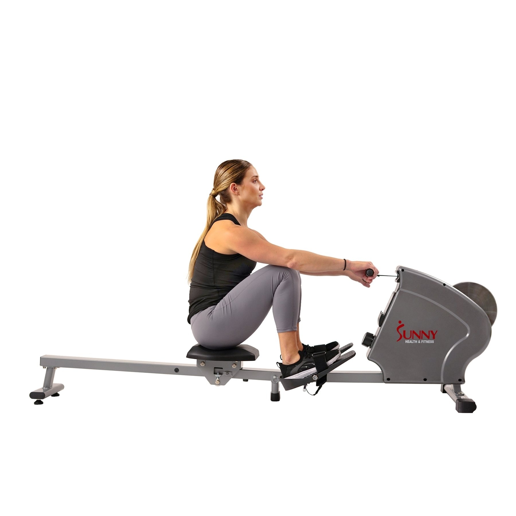 Sunny health & fitness rowing machine top