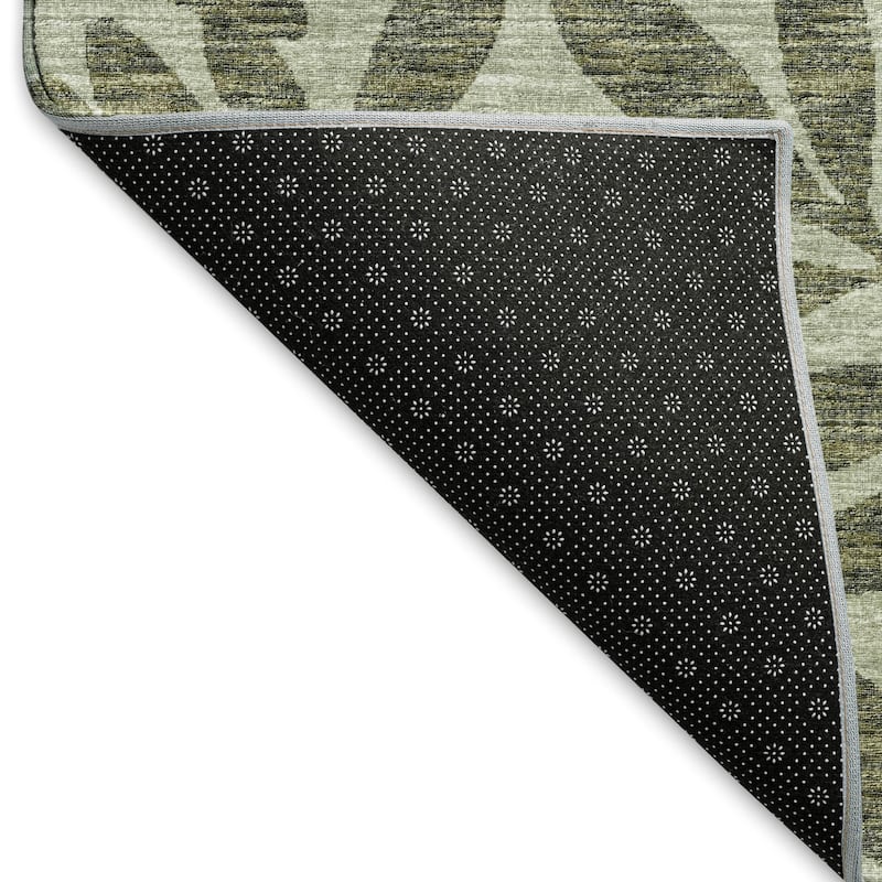 Premium Washable Super Soft Modern Fern Mayfield Rug