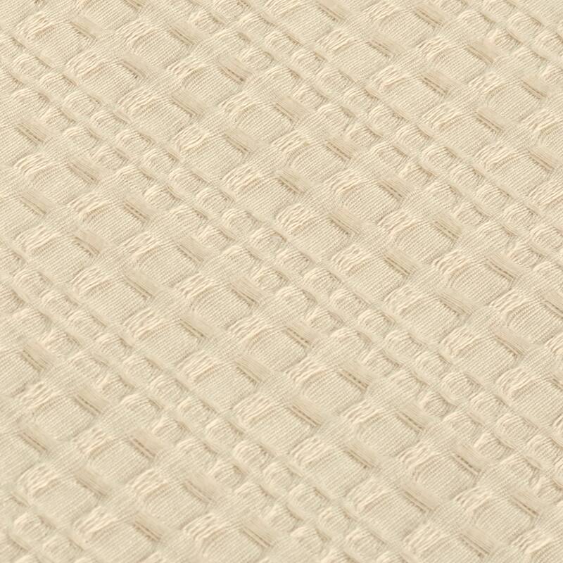 Lush Decor Haniya Solid Waffle Woven Cotton Textured Comforter Set