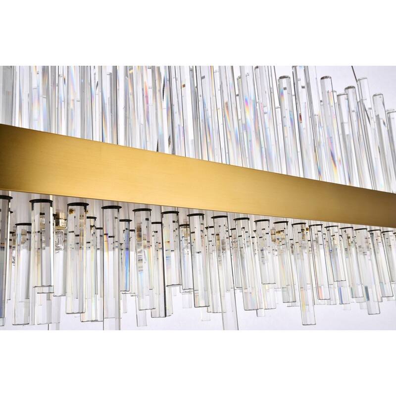 Gold Chandelier Clear Crystal