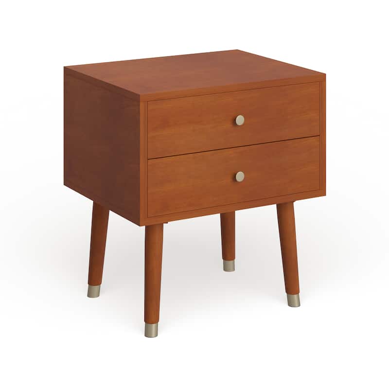 Carson Carrington Steinkjer Mid-century Side Table - Brown - Wood