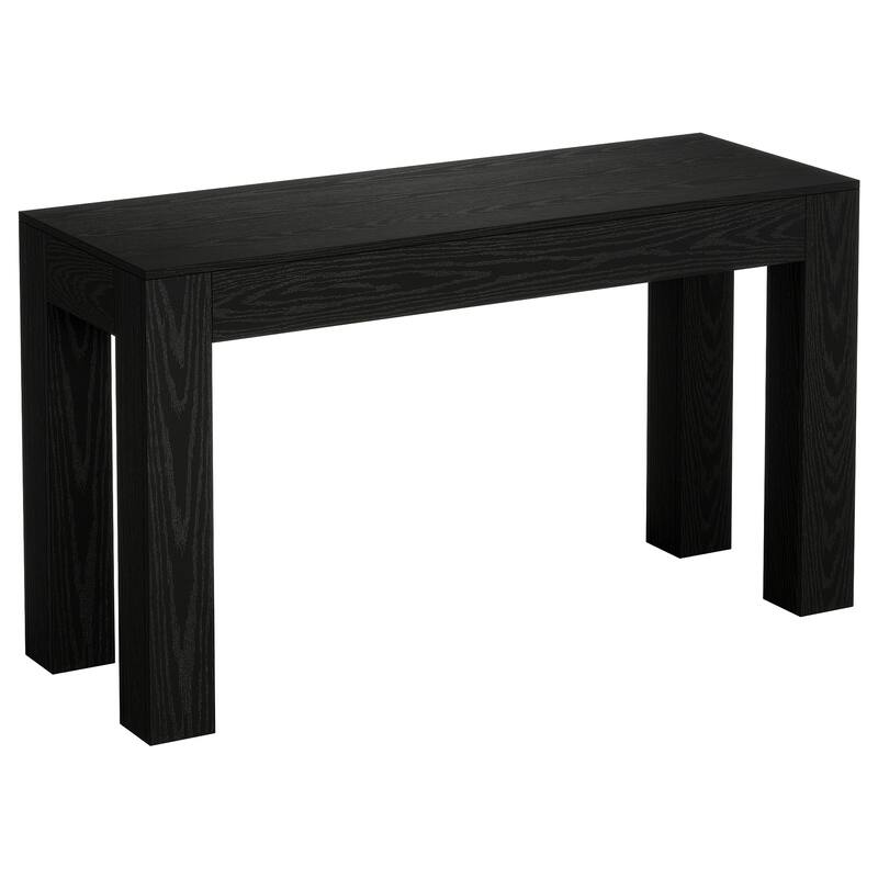 63" Wooden Counter Height Bar Table, Rectangular High Top Dining Table for Kitchen, Home Bar, Living Room