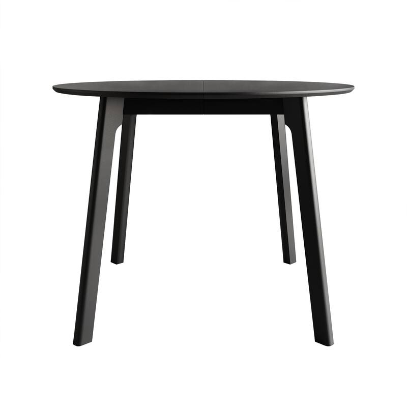 CraftPorch Contemporary 4-Piece Chair and Round Table Dining Set