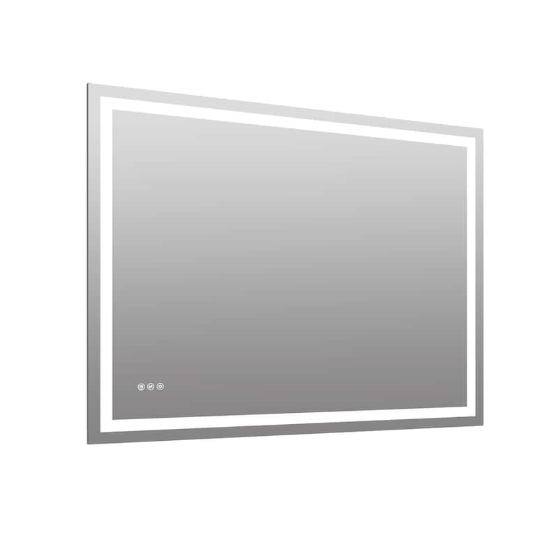Topcraft LED Aluminum Framed Wall Mounted Bathroom Mirror