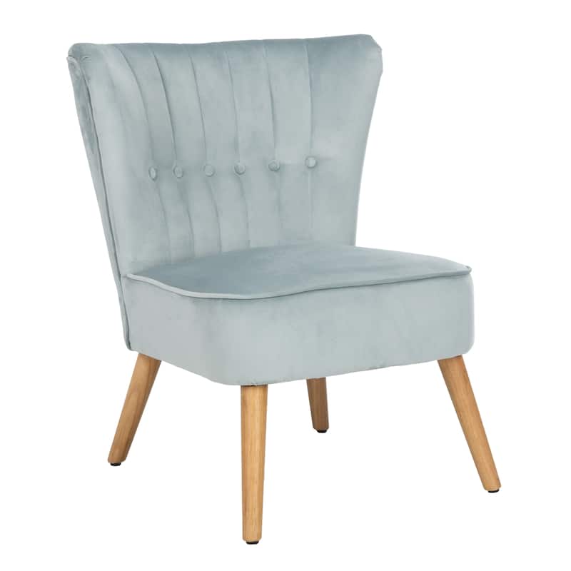 SAFAVIEH Adela Mid-Century Accent Chair - 25.6" x 27.2" x 31.1" - 26Wx27Dx31H