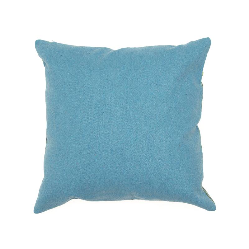 Liora Manne Visions III Graffiti Swirl Indoor/Outdoor Pillow Cool 20" Square
