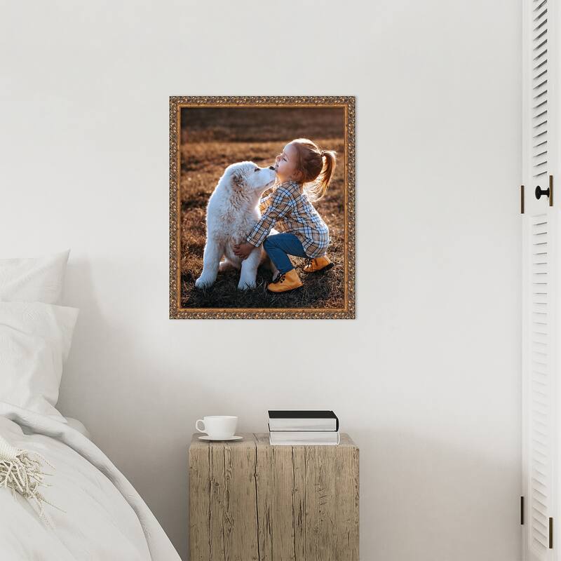 Antique Bronze Framed Picture Frame, Photo Frame