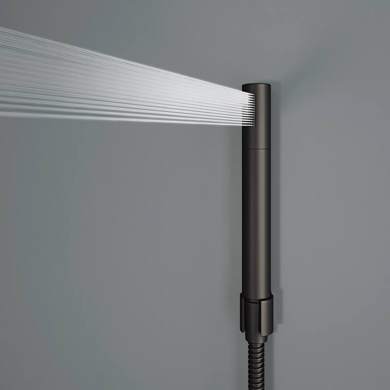 VIGO Rector 55" H x 6" W 2-Jet Retro Shower Panel with Square Shower Head