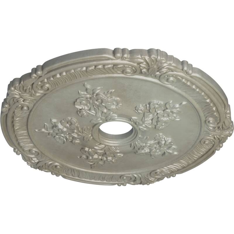 26"OD x 3 3/4"ID x 1 1/2"P Attica with Rose Ceiling Medallion