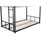 preview thumbnail 14 of 12, Kid Bed Frame Durable Twin Over Twin Separatable Metal Bunk Bed